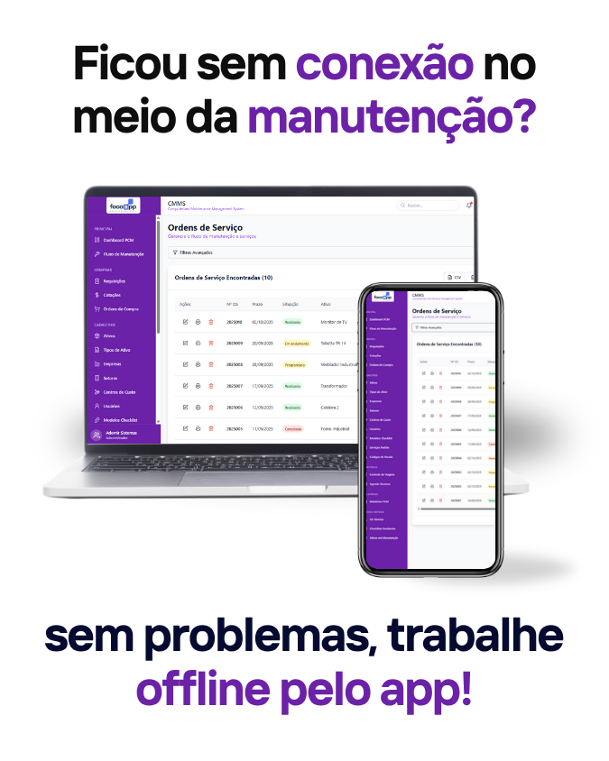 Aplicativo FocoApp para celular